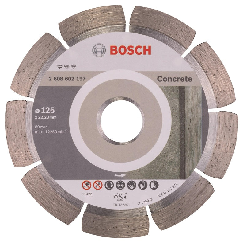 TARCZA DIAMENTOWA SEGMENTOWA DO BETONU 125X22.23mm