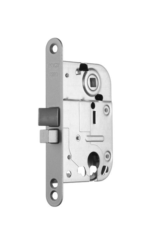 Abloy LC2018 mortise lock, with flat faceplate