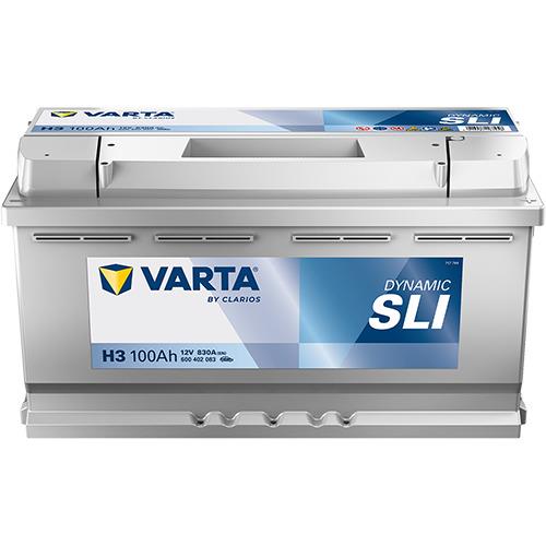 Akumuliatorius Varta SD H3, 100 Ah, 830 A, 12 V