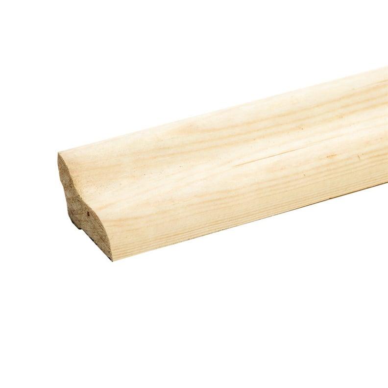 Skirting board, pine, 27 x 45 x 2500 mm