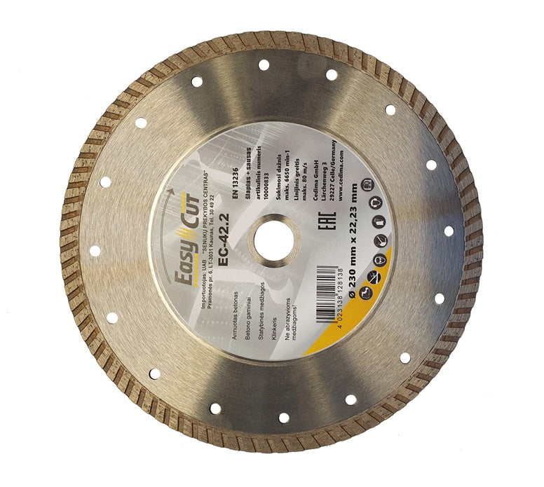 Diamentowa tarcza tnąca Cedima EC-42.2 350x3.2x25.4 mm