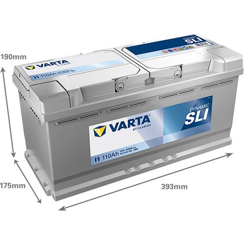 Akumuliatorius Varta SD I1, 110 Ah, 920 A, 12 V