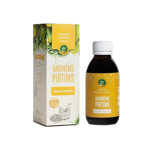 Ekstrakt cytrynowy i rozmarynowy do łaźni parowej MIĘTA, 150 ml