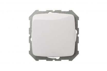 LIREGUS ALFA switch, white, IP44
