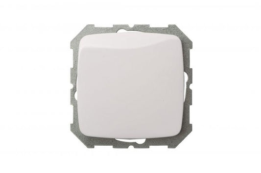 Jungiklis LIREGUS ALFA, baltos spalvos, IP44