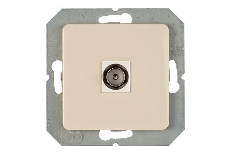 Antenna socket VILMA SL250, ivory