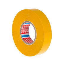 Taśma izolacyjna Tesa Premium, żółta, 19 mm x 33 m