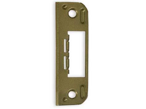 Door frame strike plate Abloy 0045 Fe/JME, brown