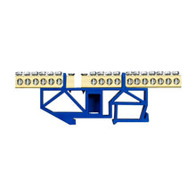 Blok rozdzielczy Pawbol LZU 11+6, DIN 11x16/6x16 mm², niebieski