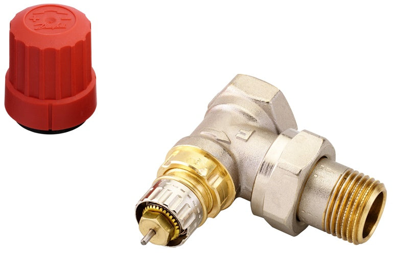 Thermostatic valve 013G0013, RA-N, DN15, angle