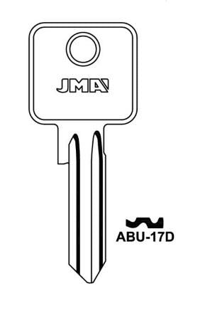Raktų ruošinys Jma ABU-17D, 1 vnt.