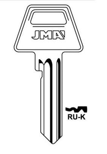 Raktų ruošinys Jma RU-K, 1 vnt.