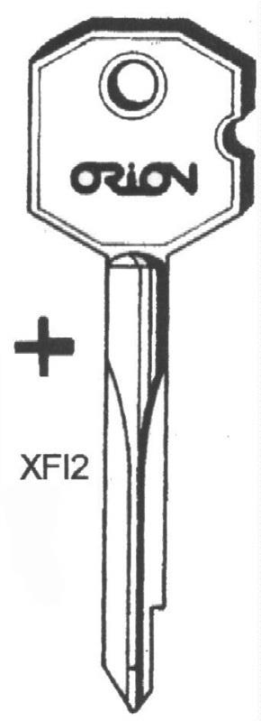 Key blank XFI2, FM-2X, 1 pc