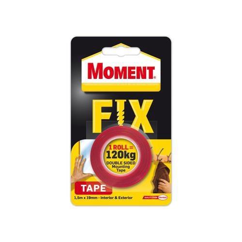 DOUBLE-SIDED ADHESIVE TAPE "MOMENT POWER FIX" (120 kg)