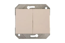 Switch VILMA XP500, 2 gang, white