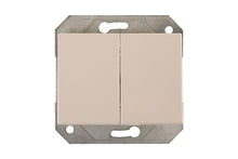Switch VILMA XP500, 2 gang, white