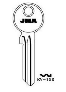 Заготовка ключа Jma EV-12D, 1 шт.