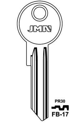 Pusty klucz Jma FB-17, 1 szt.