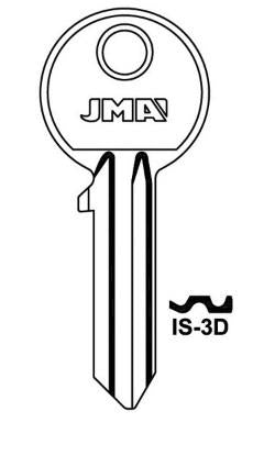 Raktų ruošinys Jma IS-3D, 1 vnt.