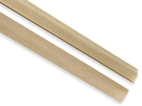 Moulding strip, pine, 6 x 2750 x 42 mm