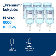 Skystas muilas Tork Premium plaukams ir kūnui, S1, 1 l.