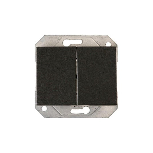 Switch VILMA XP500, 2 gang, anthracite