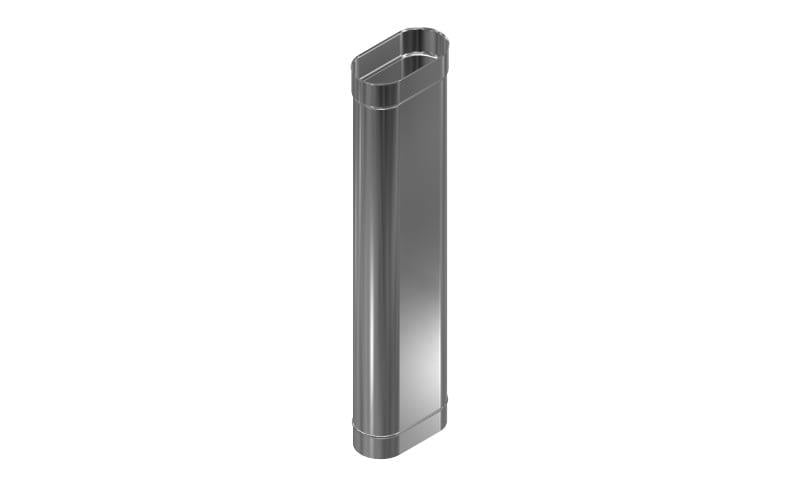 Wkład kominowy WADEX 103, owalny, D120-240 mm, 1 m