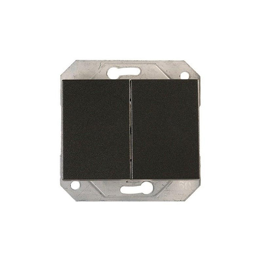 Switch VILMA XP500, 2 gang, anthracite