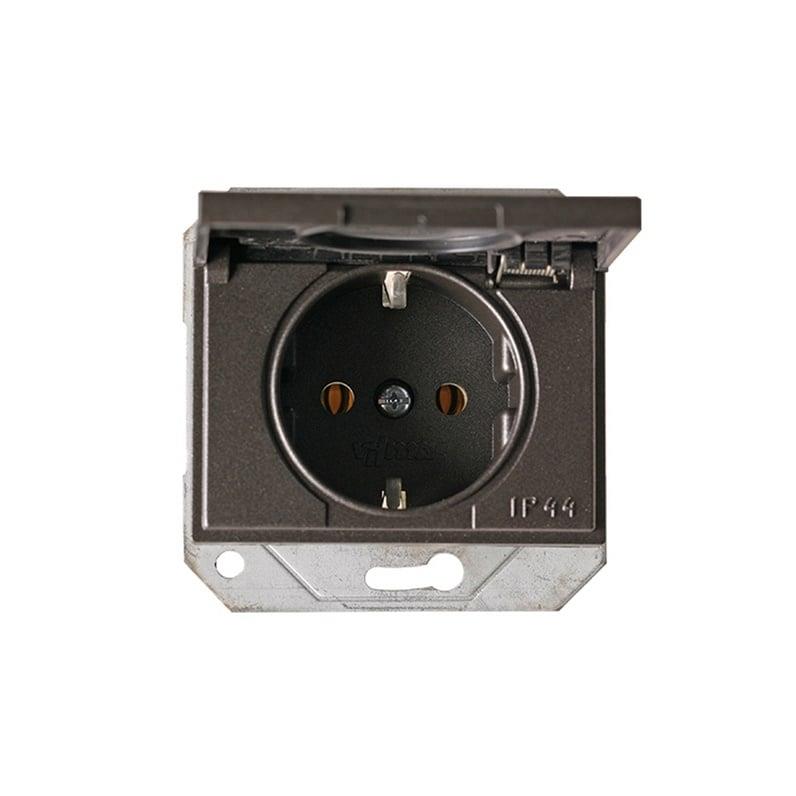 Socket VILMA XP500, anthracite, IP44