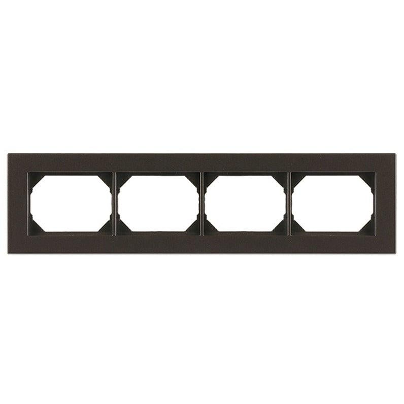 Four-gang frame VILMA XP500, anthracite