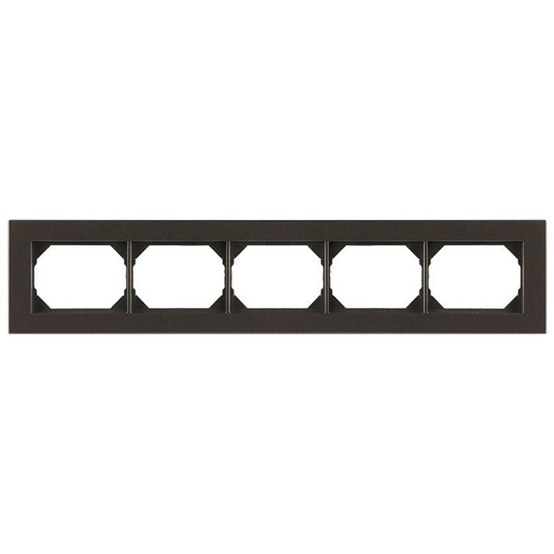 Five-gang frame VILMA XP500, anthracite