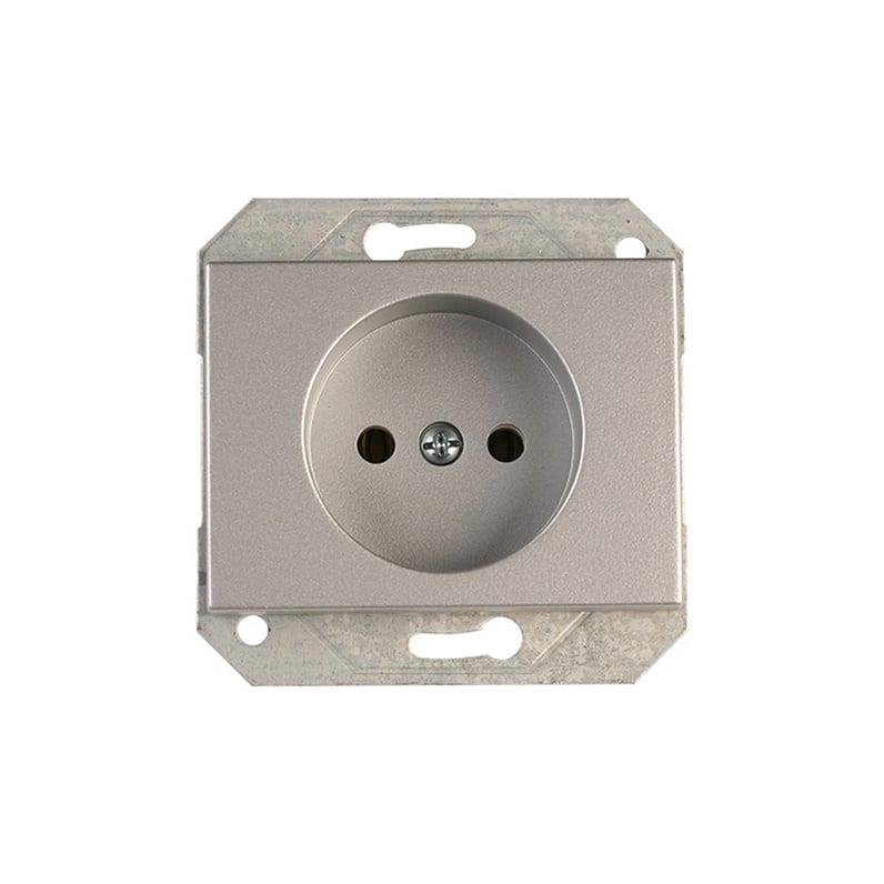 Kištukinis lizdas VILMA XP500, metalo spalvos