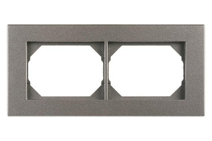 Dvivietis rėmelis VILMA XP500, metalo spalvos