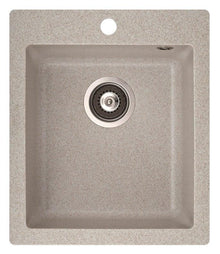 Plautuvė Simplex SQS100-110AW akmens masė 42,5x50x19,5cm