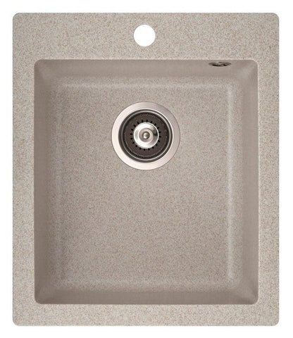 Zlewozmywak Simplex SQS100-110AW, kompozyt, 42,5x50x19,5cm
