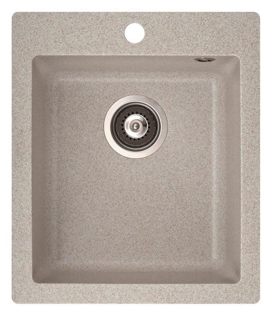 Plautuvė Simplex SQS100-110AW akmens masė 42,5x50x19,5cm