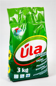 Washing powder ŪLA, 3 kg, 20 washes.