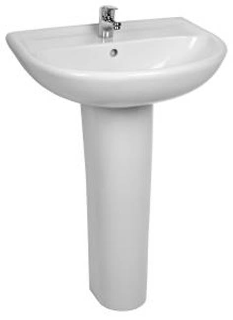Washbasin pedestal Jika Lyra Plus 19380, 22 x 69.5 cm