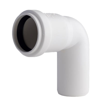 Vidaus kanalizacijos alkūnė HTplus, Ø 32 mm, 88.5°, balta