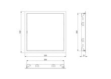 EUROPLAST RL3030 access panel, 30 x 30 cm