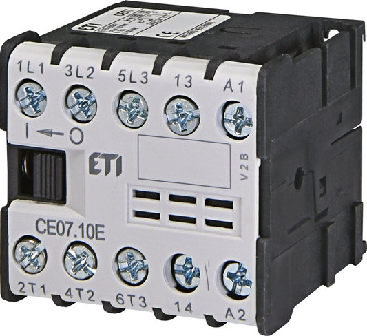Kontaktorius ETI AC-3, CE07.10, 7.5 A, 3 kW