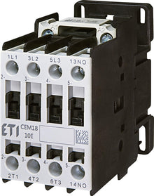 Kontaktorius ETI AC-3, CEM18.10, 18 A, 7.5 kW