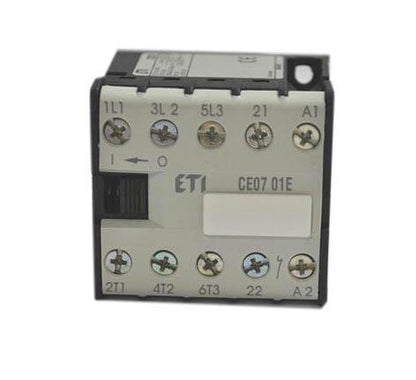 Contactor ETI AC-3, CE07.10, 7.5 A, 3 kW