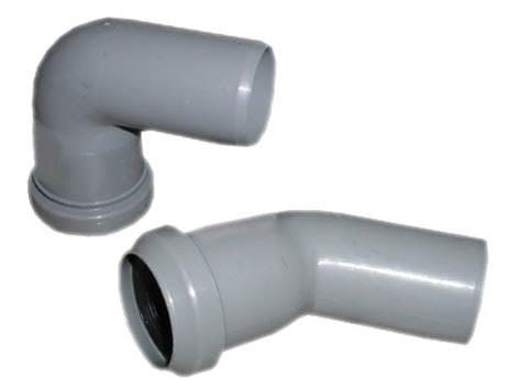 Internal drainage elbow Wavin, Ø 40 mm, 88.5°