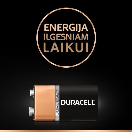 Battery DURACELL, 9V