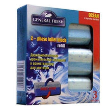 Туалетный блок General Fresh, 3 x 40 г