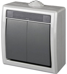 Jungiklis ELEKTRO-PLAST AQUANT, 2 klav., IP55
