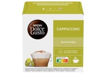 Coffee capsules NESCAFE DOLCE GUSTO CAPPUCCINO, 8+8 pcs.