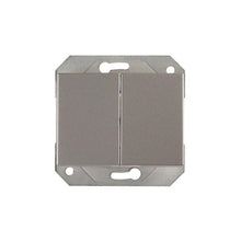 Switch VILMA XP500, 2 gang, metallic color