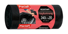 Мешки для мусора Paclan, 240 л, 20 шт., 40MK